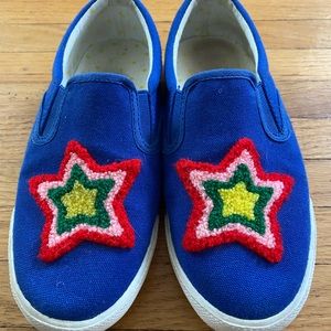 MB canvas slip ons, Sz 31